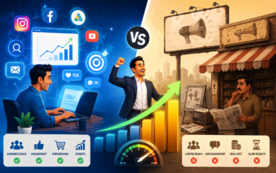 Digital Marketing vs Traditional Marketing: Which One Actually Grows Your Business Faster?